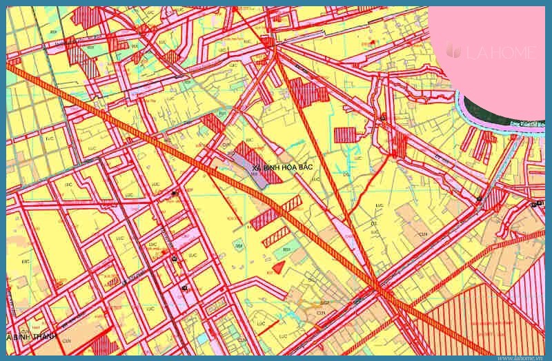 Đường Lương Hòa - Bình Chánh Theo Bản đồ Quy Hoạch 9
