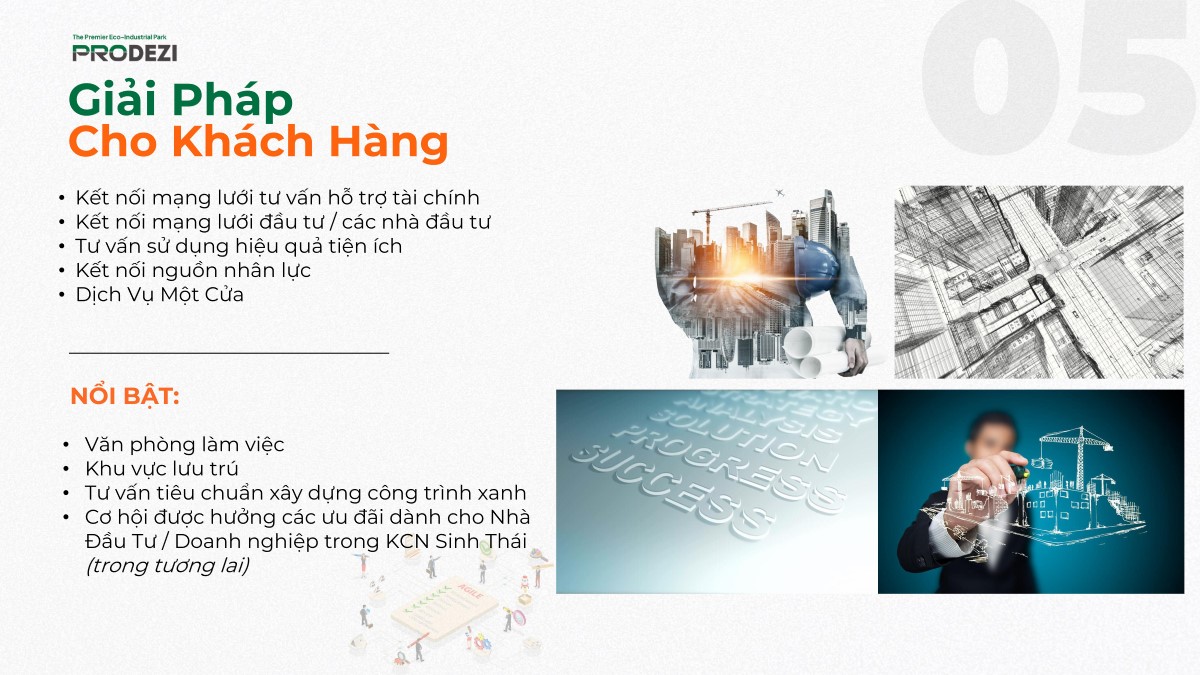 Giải Pháp Hỗ Trợ Khách Hàng đầu Tư Khu Công Nghiệp Prodezi Long An