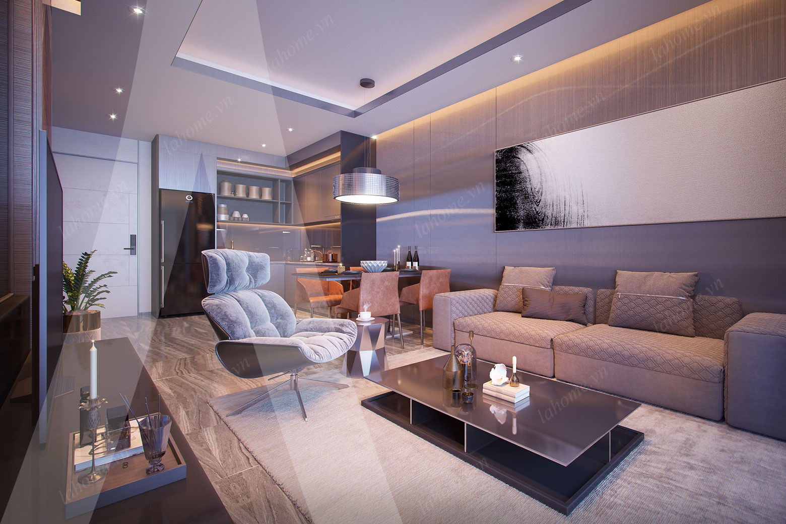 Căn Hộ Lapura 1pn (2)