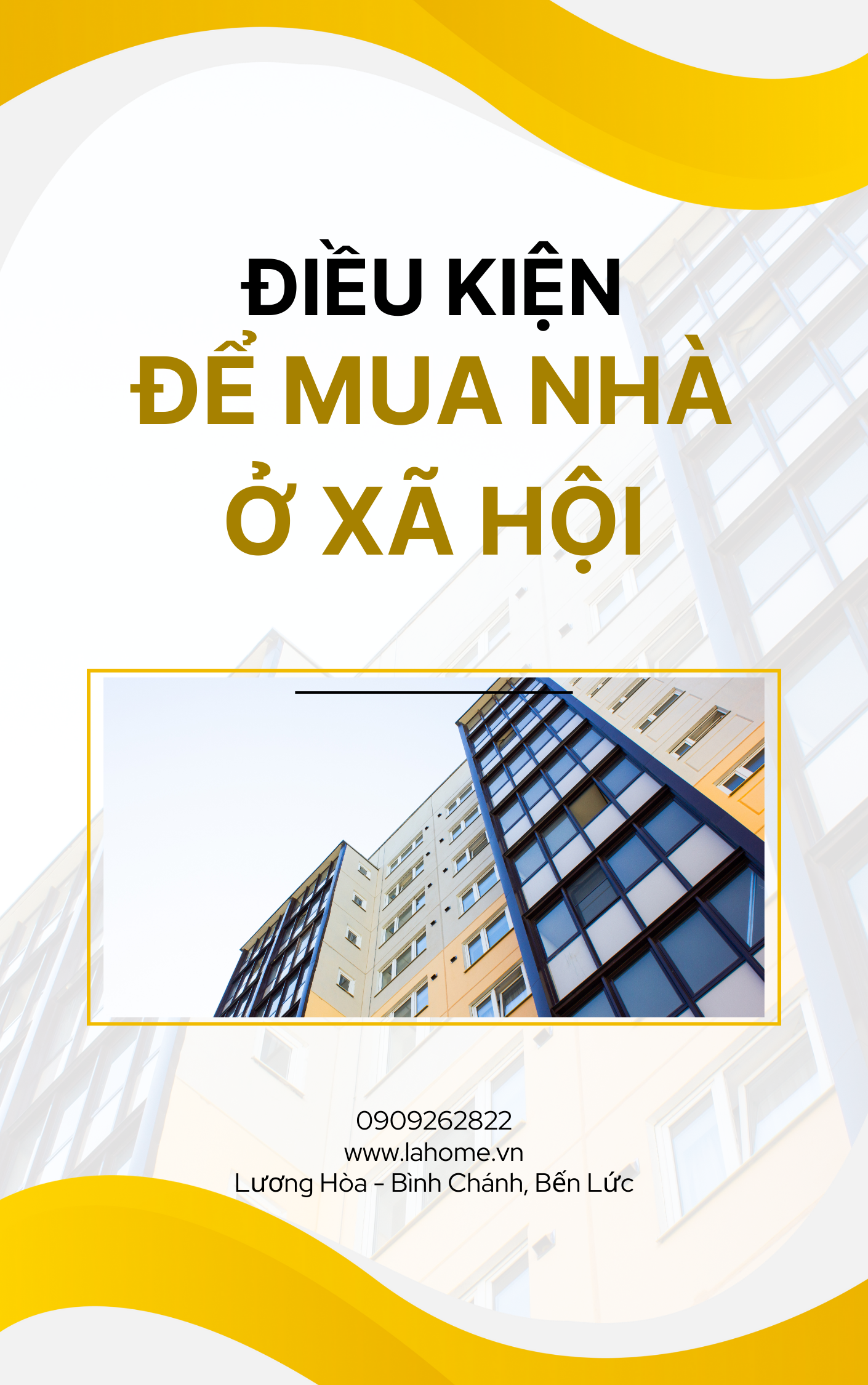 điều Kiện Mua Nhà ở Xã Hội